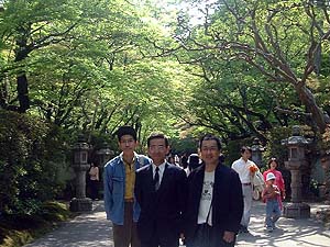 石山寺参道
